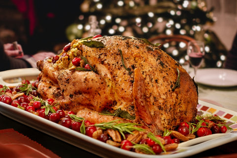 Festive Whole Turkey – Fully Cooked and Ready to Serve