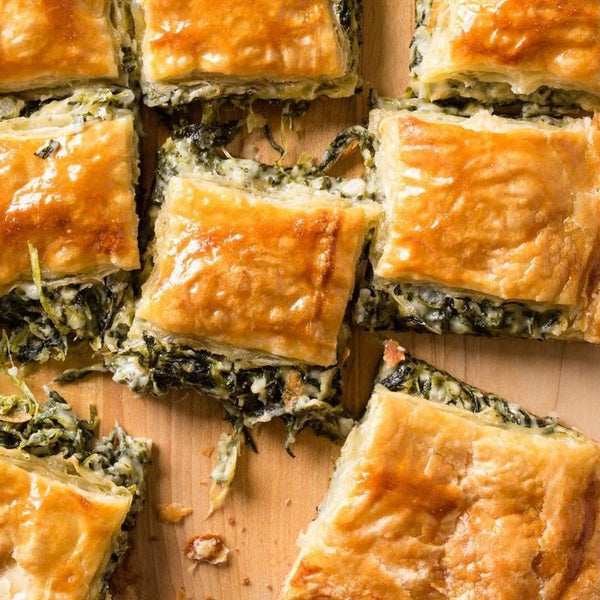 Cheese & Spinach Goulash	(Filo Pastry Pie)