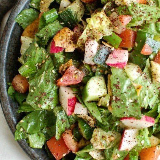 Fattoush (Vegan)