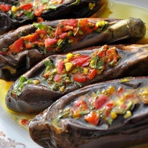 Pickled Aubergines  (V)